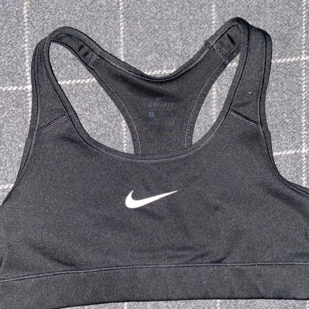 Small black Nike Dri-Fit sports bra